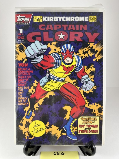 Captain Glory Super Deluxe Kirbychrome #1 Comic Topps Comics