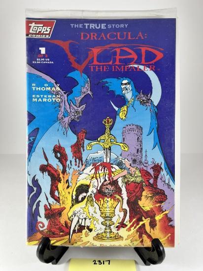 Dracula: Vlad the Impaler #1 of 3  Topps Comics