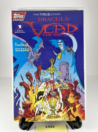 Dracula: Vlad the Impaler #1 (1 of 3 1993) -  Topps Comics