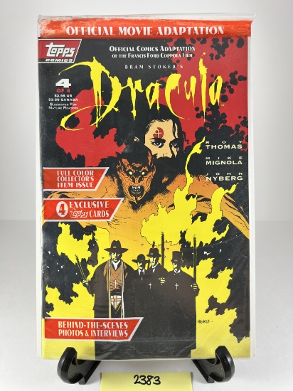 Bram Stoker's Dracula Official Movie Adaptation Comic Issue #4 Topps Comics