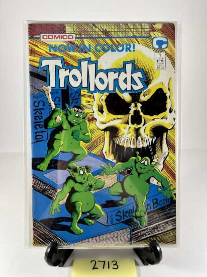 Trollords Comic  Comico Issue No. 1