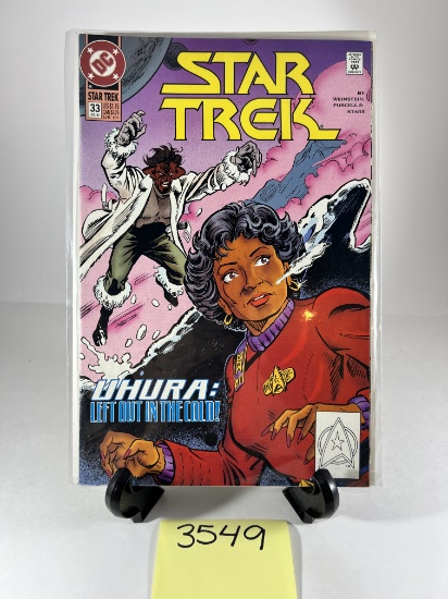 Star Trek #33 Comic Book and Batman Returns Trading Card Set -