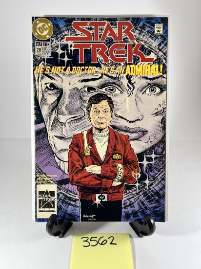 Star Trek Issue #28 He's Not a Doctor... He's an Admiral!  - DC Comics