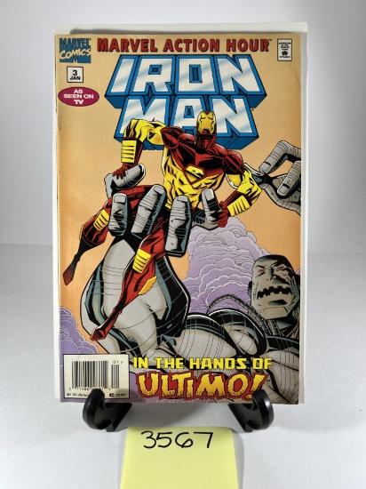 Marvel Comics Iron Man #3 January In the Hands of Ultimo!