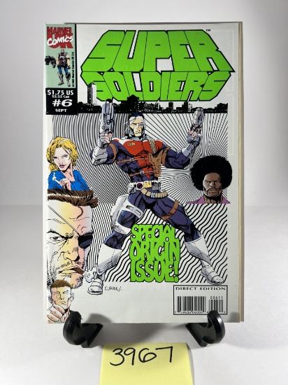 Super Soldiers #6 (Special Origin Issue) -  - Marvel Comics September 1993