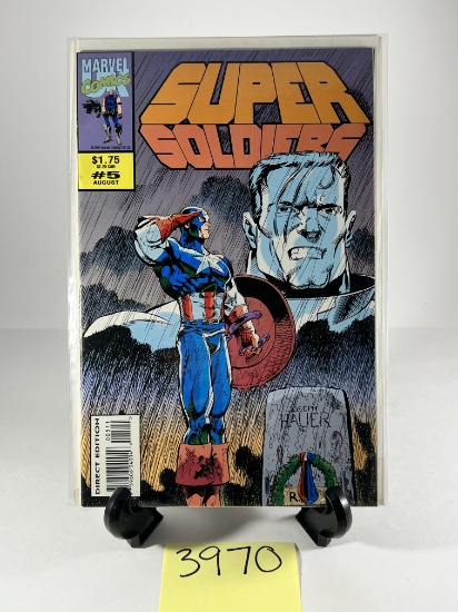Super Soldiers #5 (August 1993) Marvel Comics -