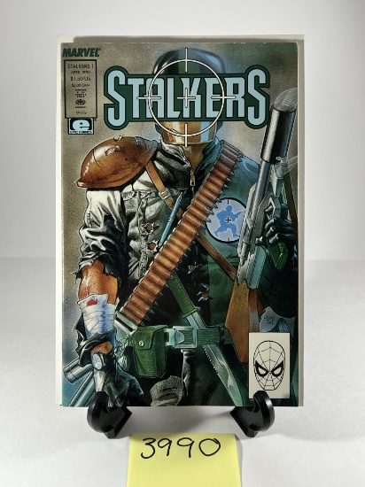 Stalkers #1 Comic Book -  Marvel April 1990