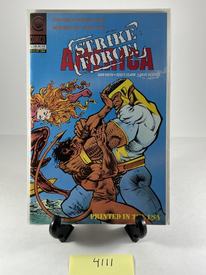 Strikeforce: America #1 (August 1992 COMICO) -