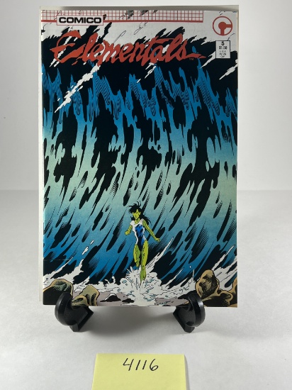 Elementals #5 Comic Book -   - Comico