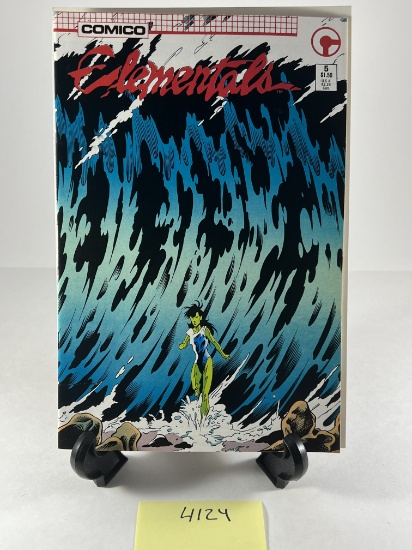 Elementals #5 Comic Book     Comico