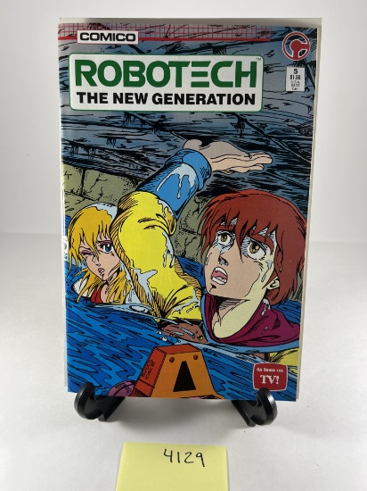 Robotech: The   Generation #5     Comico 1986