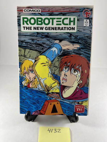 Robotech: The   Generation #5 (1985) Comic -   Comico Comics