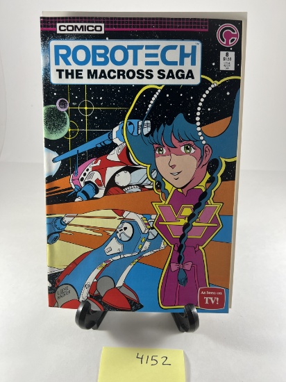 Robotech: The Macross Saga #8 Comic -     - Comico 1985