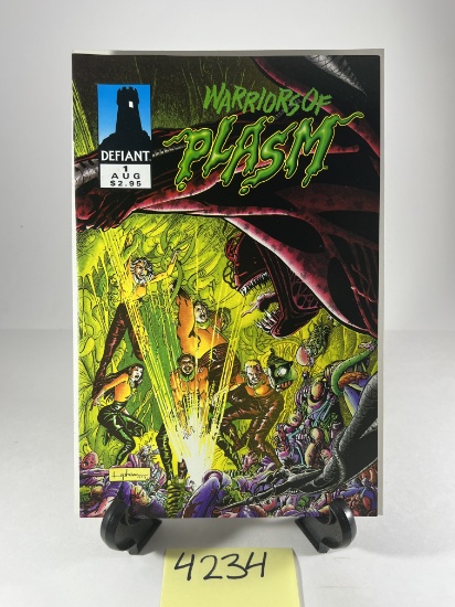 Warriors of Plasm Comic Issue 1     Defiant