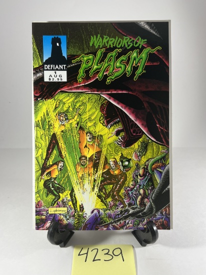 Warriors of Plasm #1     Defiant Comics