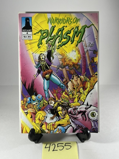 Warriors of Plasm Issue #4 Comic Book   Defiant 1993