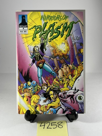 Warriors of Plasm Comic Issue 4     Defiant Comics
