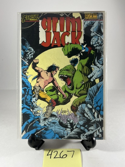 Grimjack #2 and Jon Sable Freelance Unofficial Protector:     Comics by First Comics