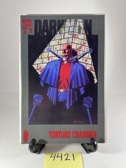 Darkman Torture Chamber Comic Book     Marvel Comics 1992