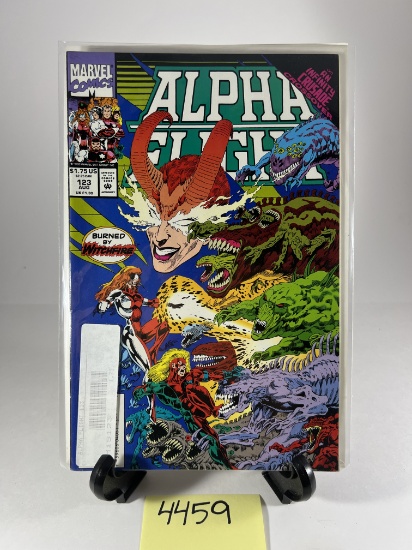 Alpha Flight #123 Comic Book   Marvel Comics