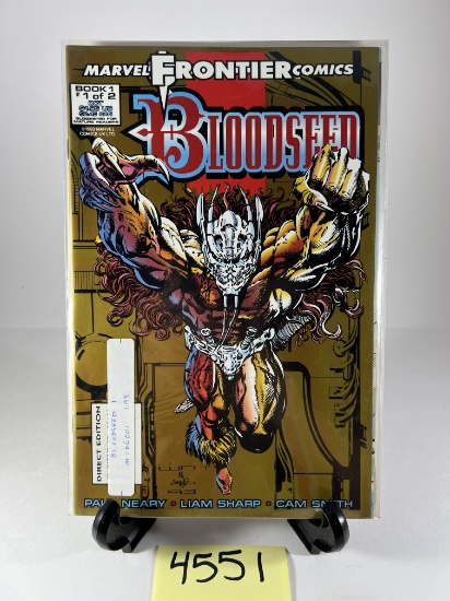 Bloodseed #1 (of 2) Comic -   - Marvel Frontier Comics - 1993