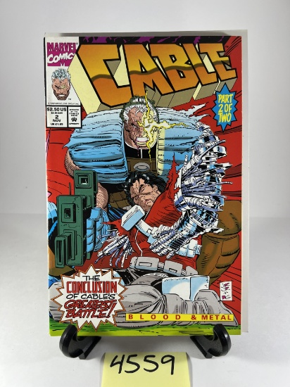 Cable Blood & Metal Issue #2 (Part 2 of 2)     Marvel Comics November 1992