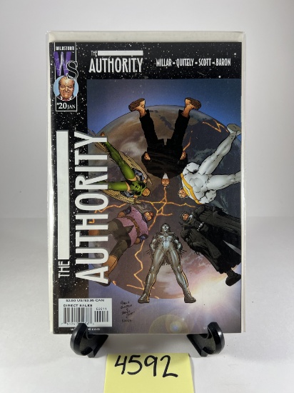 The Authority WildStorm Comic Issue #20 January -     - Millar Quitely Scott Baron