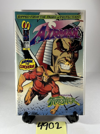 Airman #1 Comic Book     Malibu Comics 1993
