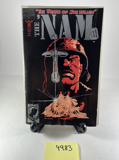 Marvel Comics The 'Nam #50 The Death of Joe Hallen July 1991 (   )