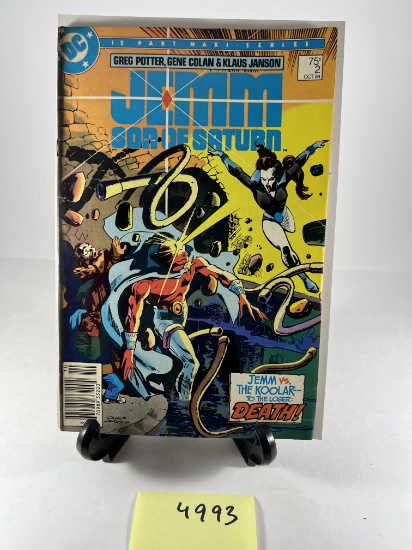Jemm: Son of Saturn #2   DC Comics October 1984