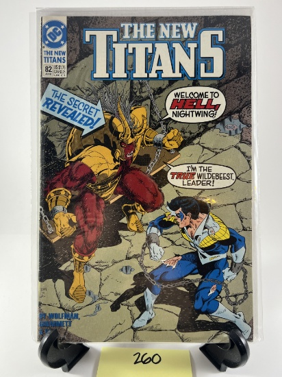 The New Titans #82 Comic Book  DC Comics January 1992