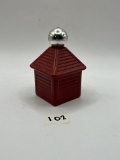 Red house structure Avon bottle