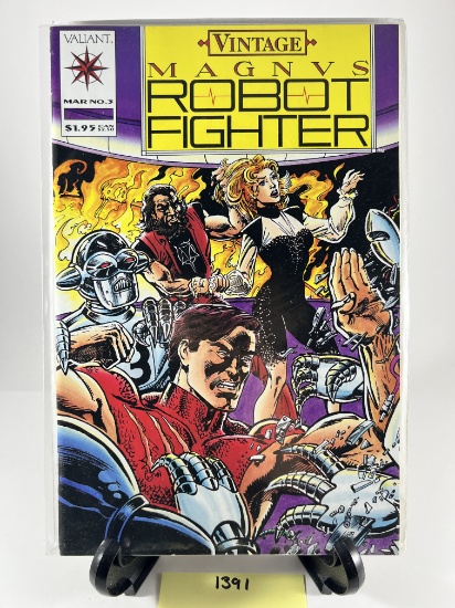 Magnus Robot Fighter #3 Comic Book Valiant