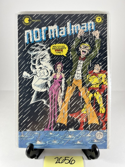 Normalman Issue #7 Comic  Aardvark-Vanaheim 1985