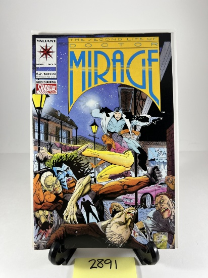 - The Second Life of Doctor Mirage Comic - Valiant Issue No. 5 Guest Starring Shadow