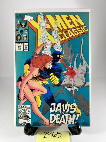 - X-Men Classic #80 Jaws of Death! Marvel Comic 1992