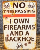 NO TRESPASSING