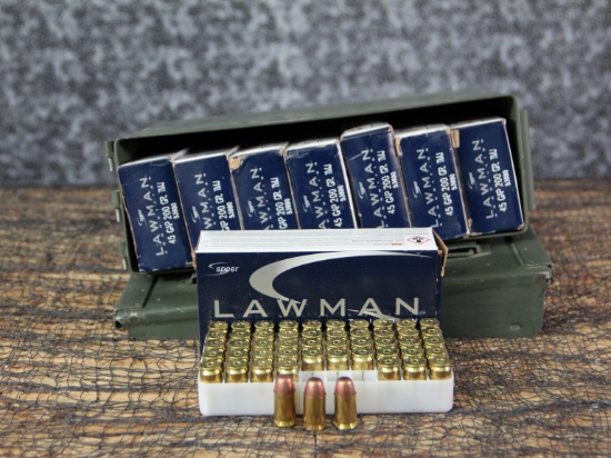 SPEER LAWMAN 45 GAP