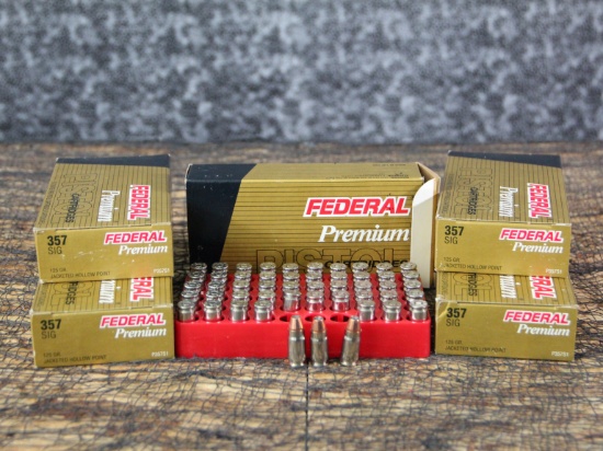 FEDERAL PREMIUM 357 SIG