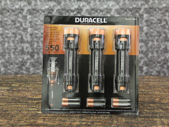 DURACELL FLASHLIGHTS