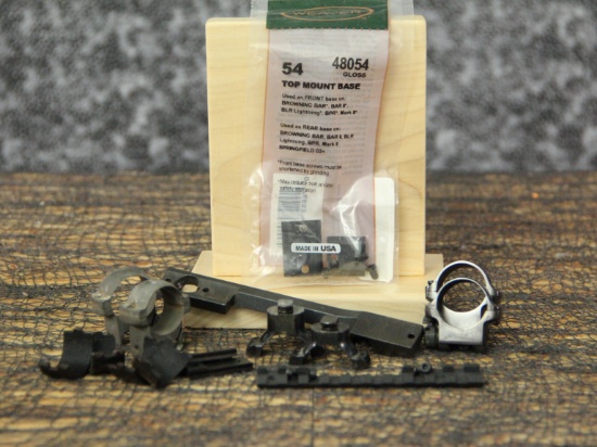 SCOPE MOUNTS AND RINGS