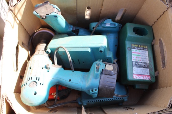 Lot. of Makita Battery Power Tools