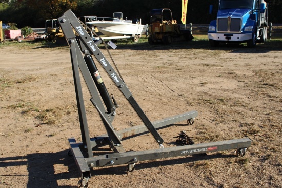 Pittsburgh 2 Ton Rolling Engine Hoist