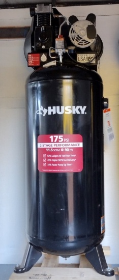 Husky 175 PSI Air Compressor - 2 Stage - Works