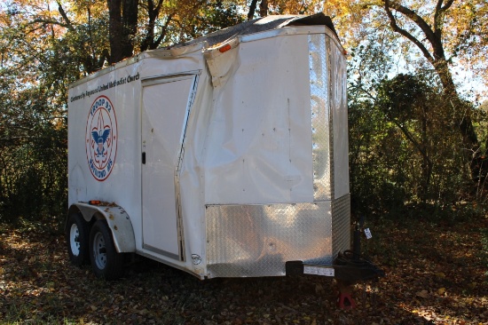 2014 Double Axle Enclosed Trailer