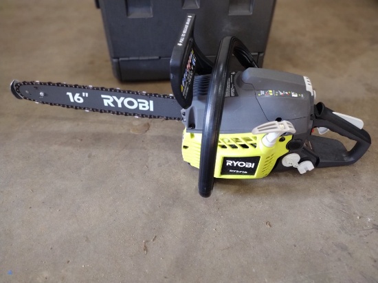 Ryobi 16" Gas Powered Chainsaw with Case