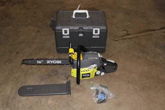 Ryobi 16" Gas Powered Chainsaw with Case