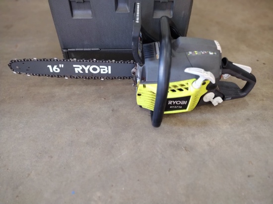 Ryobi 16" Gas Powered Chainsaw with Case