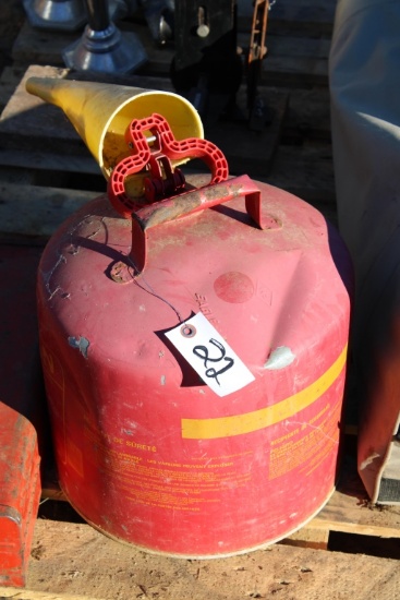 Metal Safety Fuel Can