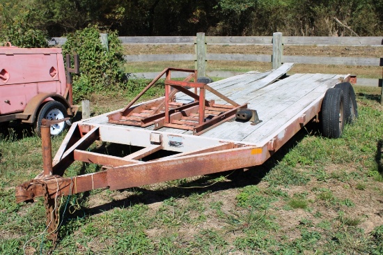 6 Ft. x 16 Ft. Equipment Trailer with Ramps